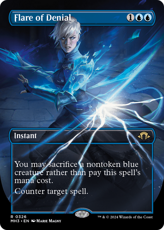 Flare of Denial (MH3-326) - [Modern Horizons 3] (sans bordure) 