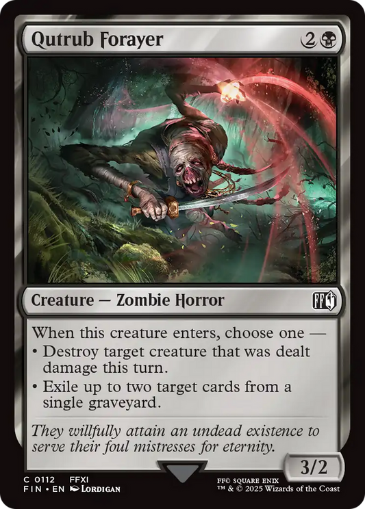 Qutrub Forayer (FIN-112) - [FINAL FANTASY]
