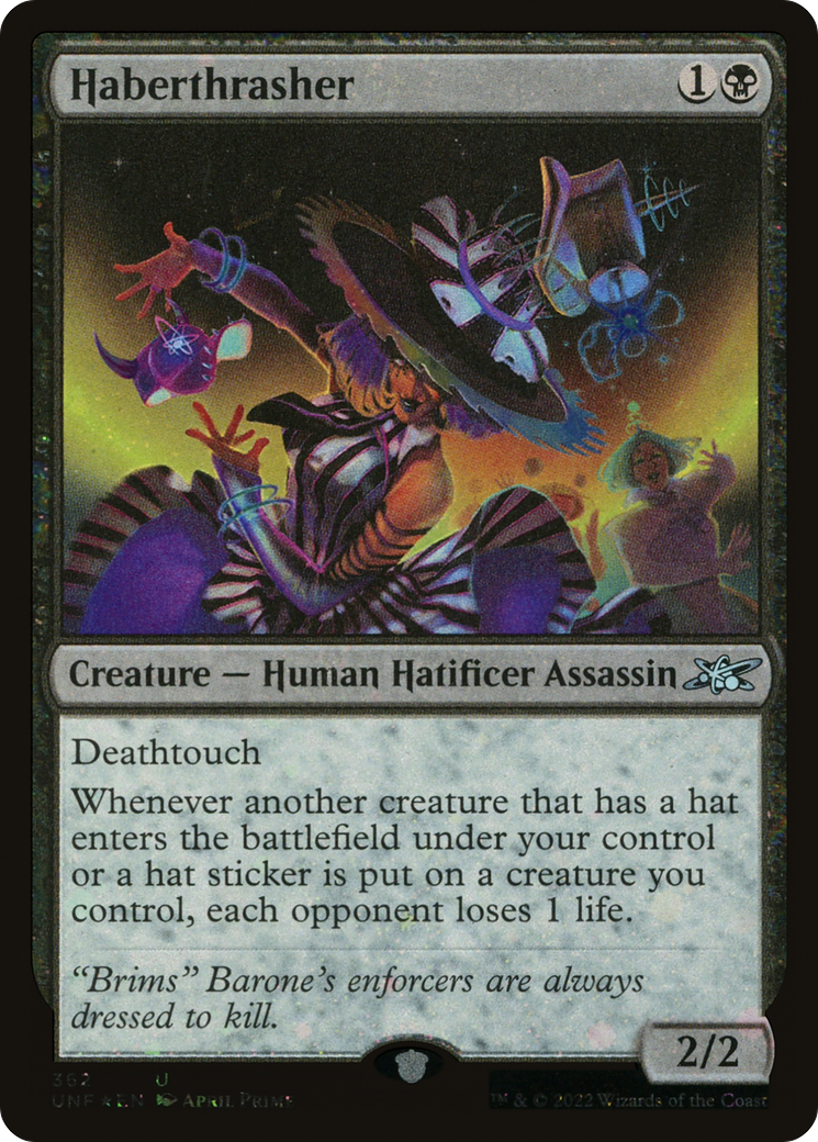 Haberthrasher (UNF-362) - [Unfinity] Foil