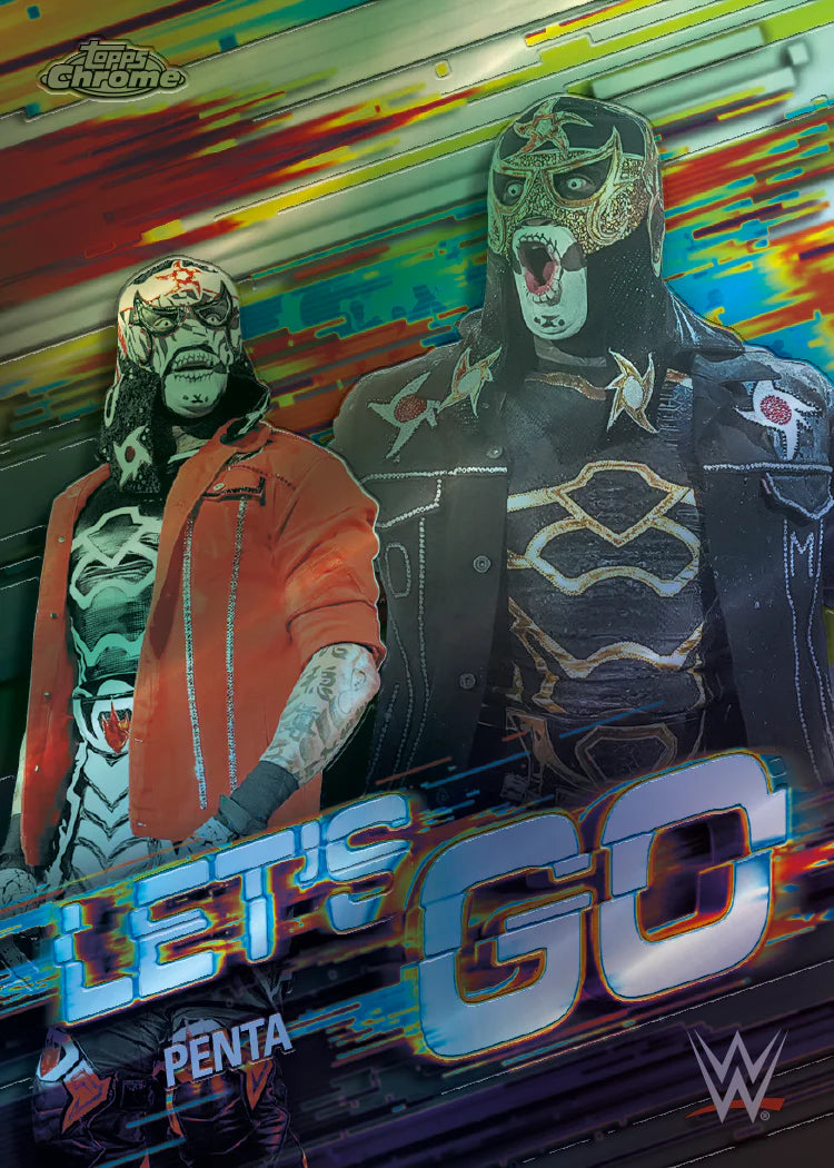 2026 Topps Chrome® WWE Mega Box