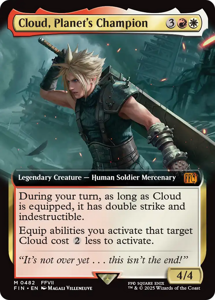 Cloud, Planet's Champion (FIN-482) - [FINAL FANTASY]: (Extended Art)