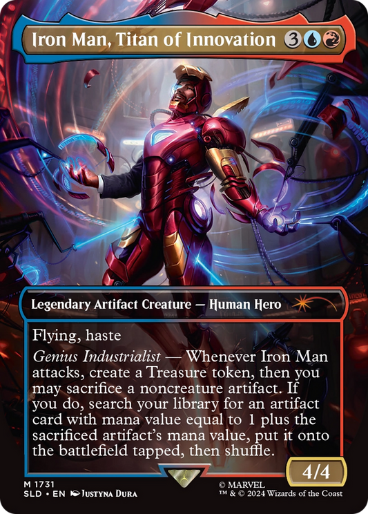 Iron Man, Titan of Innovation (SLD-1731) - [Secret Lair Drop] (Borderless) Foil