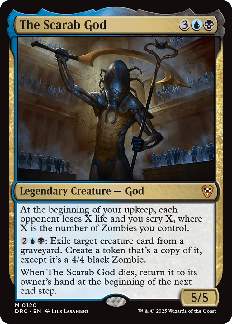 The Scarab God (DRC-120) - [Commander: Aetherdrift]