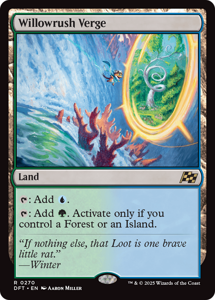 Willowrush Verge (DFT-270) - [Aetherdrift] Foil