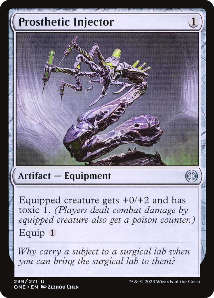 Prosthetic Injector (ONE-239) - [Phyrexia: All Will Be One] Foil