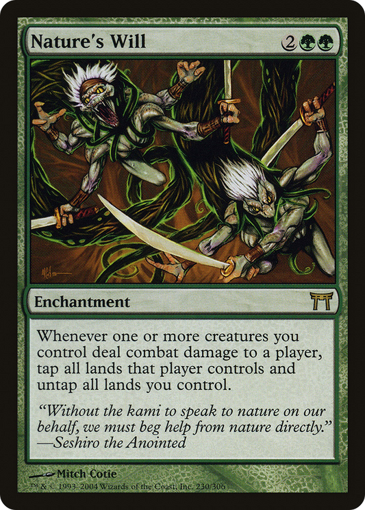 Nature's Will (CHK-230) - [Champions of Kamigawa]