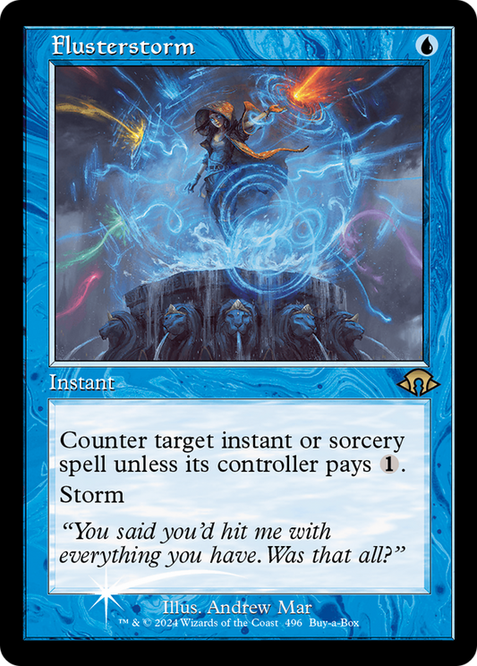 Flusterstorm (MH3-496) - [Modern Horizons 3] Feuille 