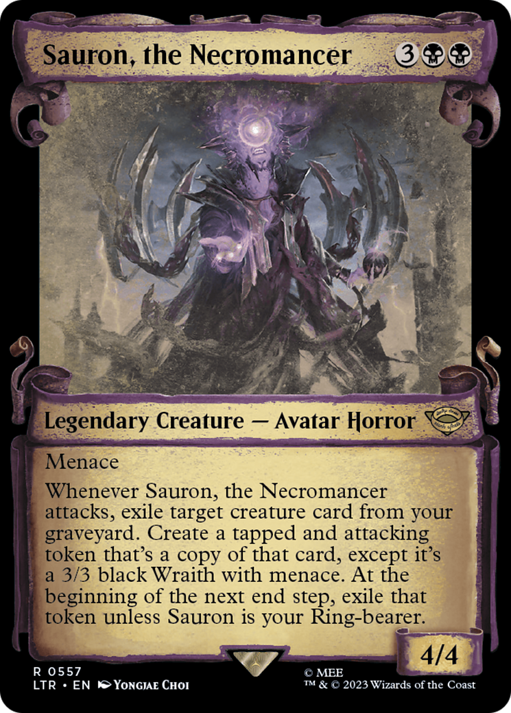 Sauron, the Necromancer (LTR-557) - [The Lord of the Rings: Tales of Middle-earth]: (Showcase)
