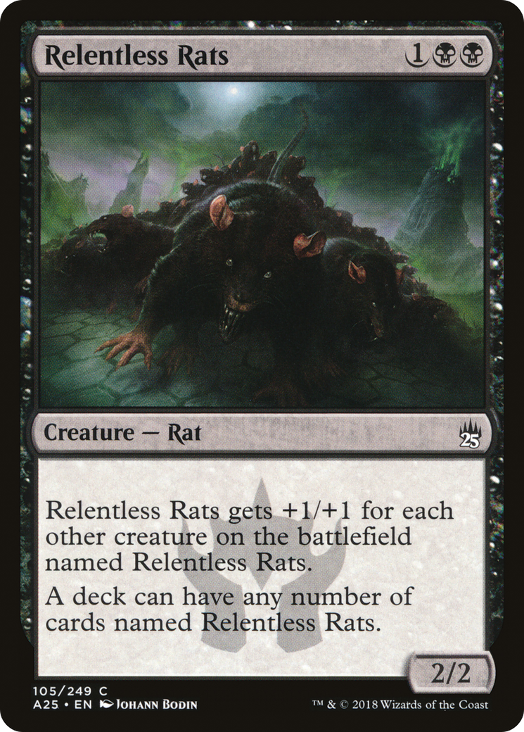Relentless Rats (A25-105) - [Masters 25]