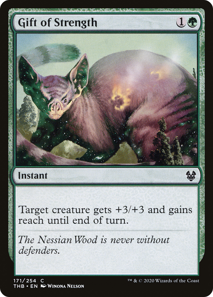 Gift of Strength (THB-171) - [Theros Beyond Death]