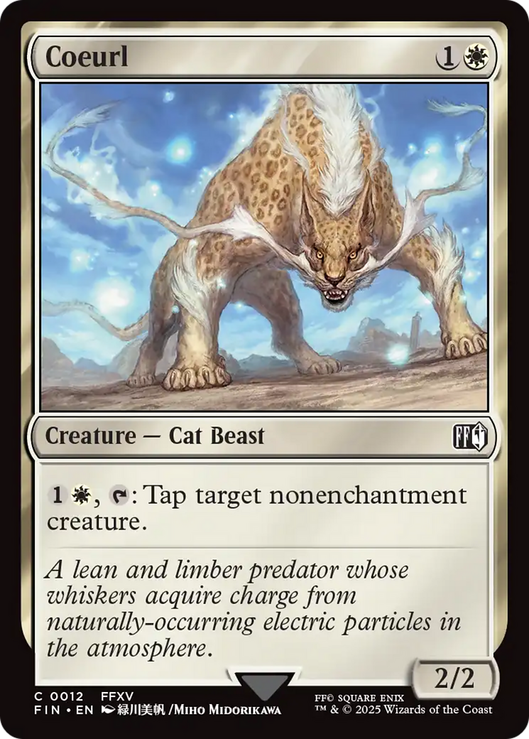 Coeurl (FIN-012) - [FINAL FANTASY]