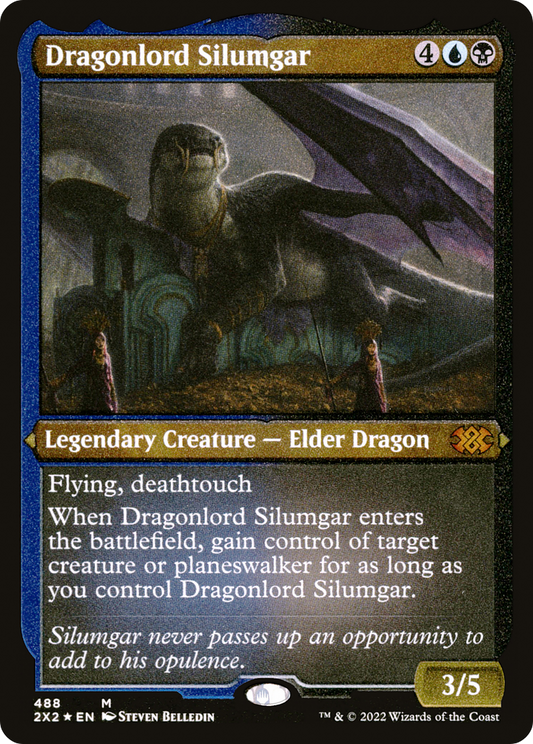 Dragonlord Silumgar (2X2-488) - [Double Masters 2022] Foil
