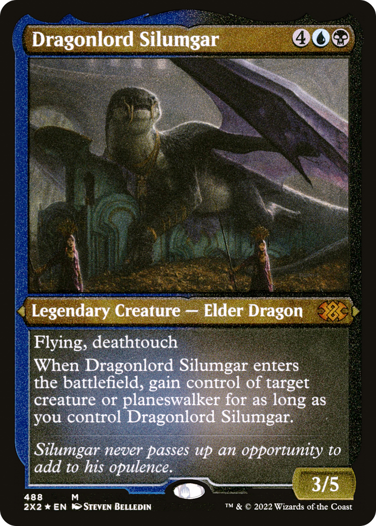 Dragonlord Silumgar (2X2-488) - [Double Masters 2022] Foil