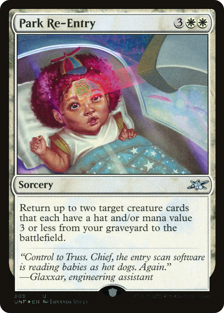 Park Re-Entry (UNF-308) - [Unfinity] Foil