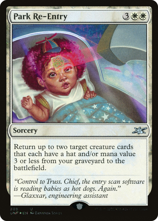 Park Re-Entry (UNF-308) - [Unfinity] Foil