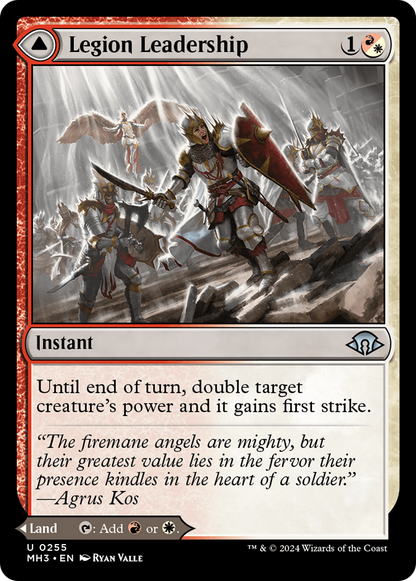 Leadership de la Légion // Bastion de la Légion (MH3-255) - [Modern Horizons 3] Foil 