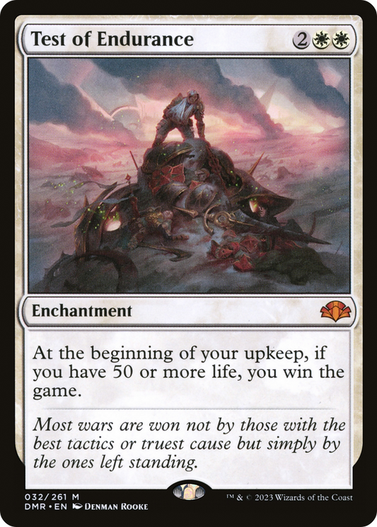 Test of Endurance (DMR-032) - [Dominaria Remastered] Foil
