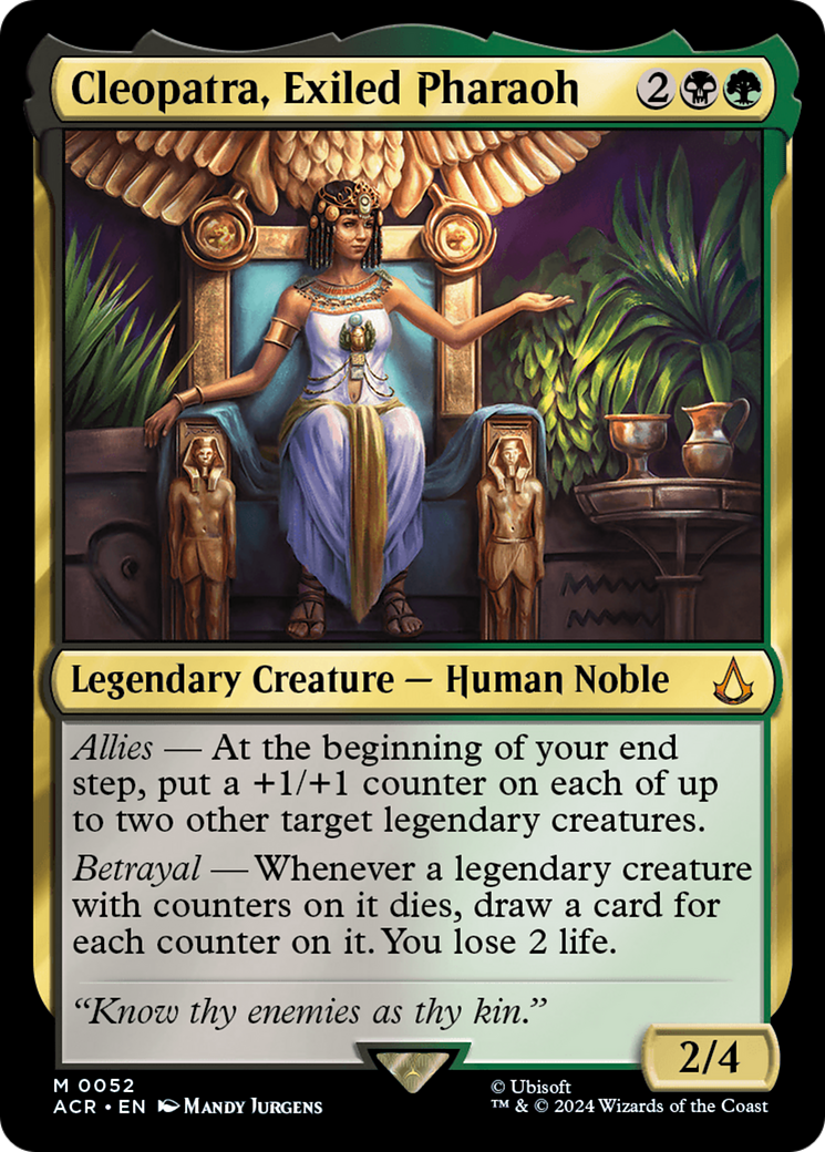 Cléopâtre, pharaon exilé (ACR-052) - [Assassin's Creed] Foil 