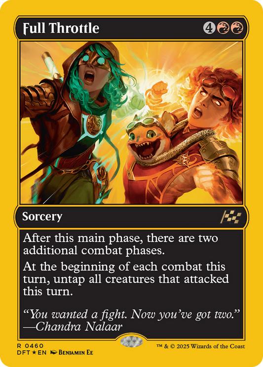 Full Throttle (DFT-460) - [Aetherdrift] Foil