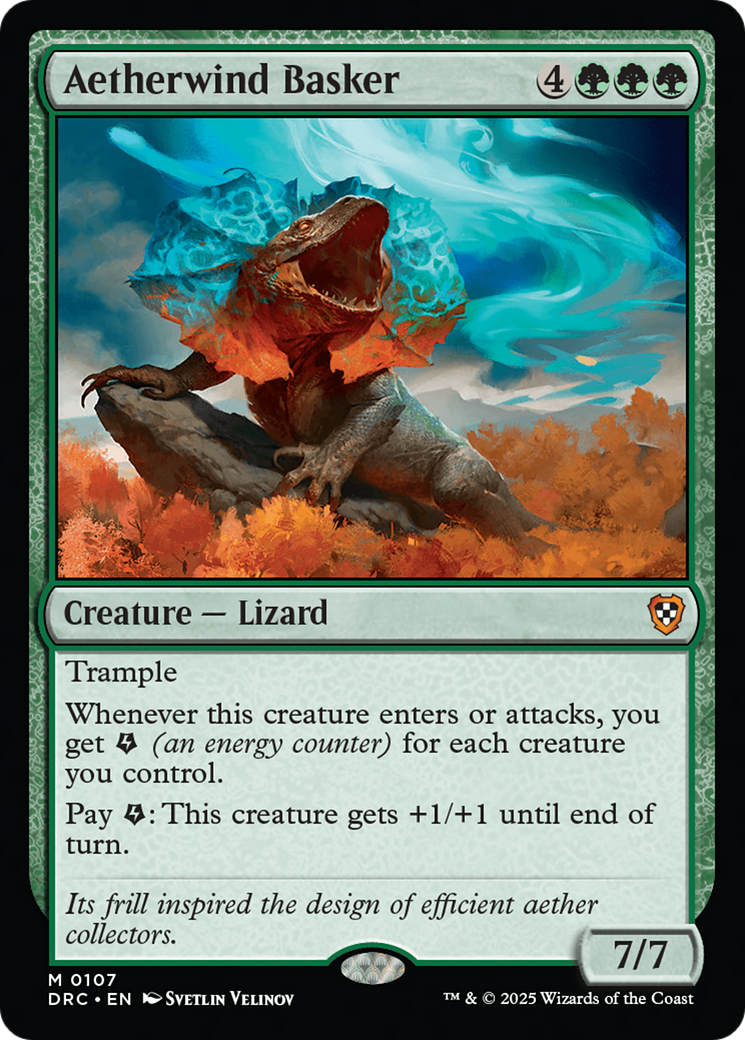 Aetherwind Basker (DRC-107) - [Commander: Aetherdrift]