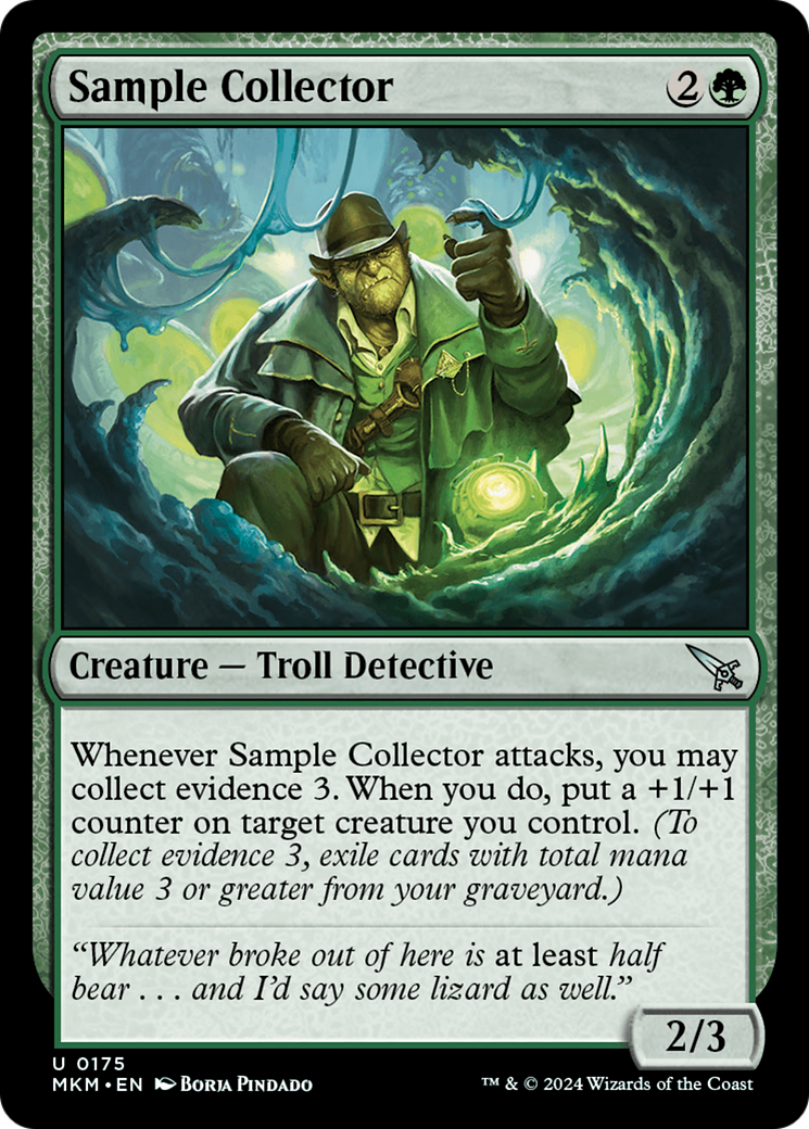 Sample Collector (MKM-175) - [Murders at Karlov Manor] Foil
