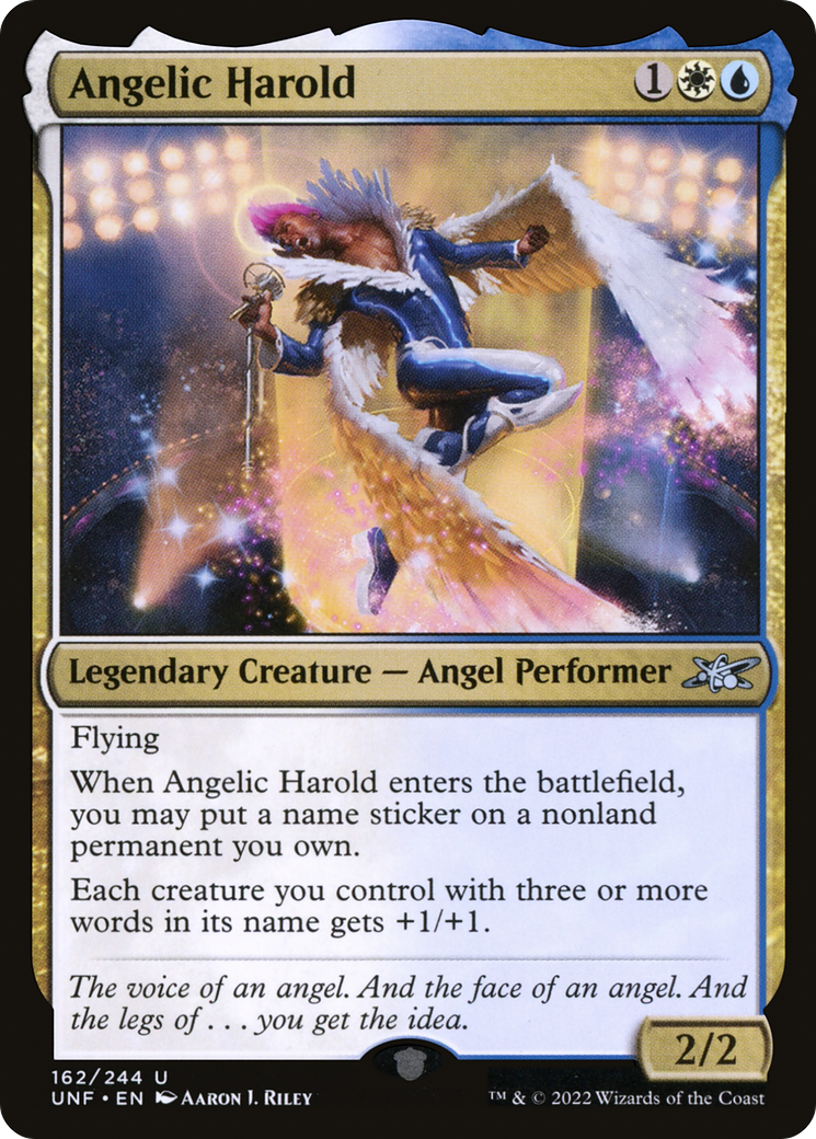 Angelic Harold (UNF-162) - [Unfinity] Foil
