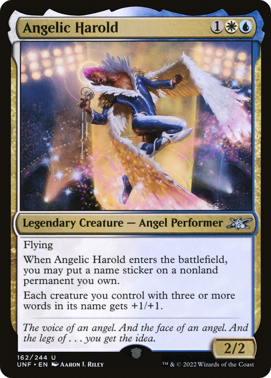 Angelic Harold (UNF-162) - [Unfinity] Foil