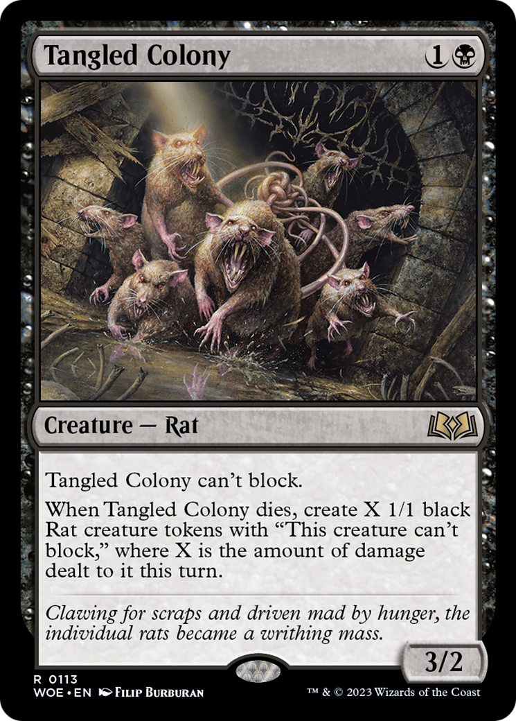Tangled Colony (WOE-113) - [Wilds of Eldraine]