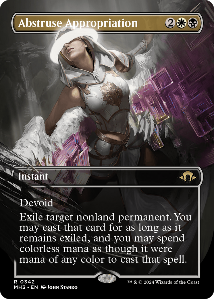 Appropriation abstruse (MH3-342) - [Modern Horizons 3] (Borderless) Foil 