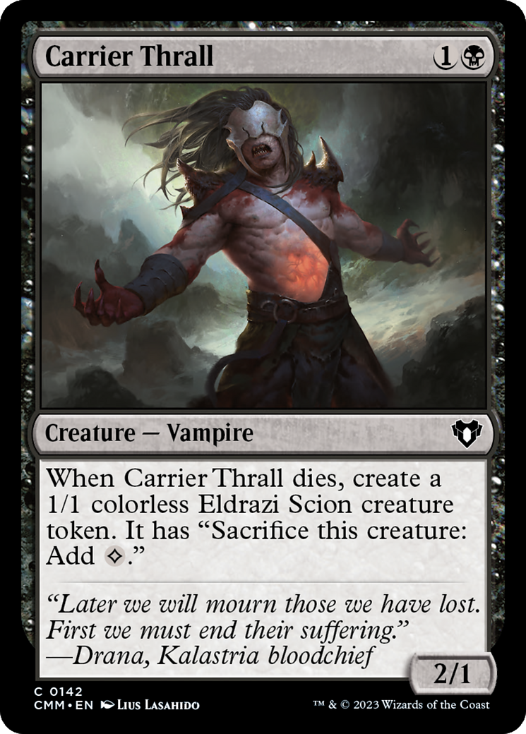 Carrier Thrall (CMM-142) - [Commander Masters]