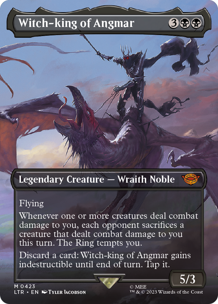 Witch-king of Angmar (LTR-423) - [The Lord of the Rings: Tales of Middle-earth] (Borderless)