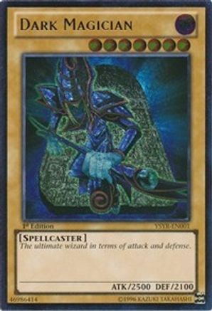 Dark Magician (UTR) (YSYR-EN001) - Starter Deck: Yugi Reloaded 1st Edition