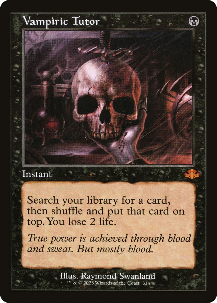 Vampiric Tutor (DMR-314) - [Dominaria Remastered] Foil
