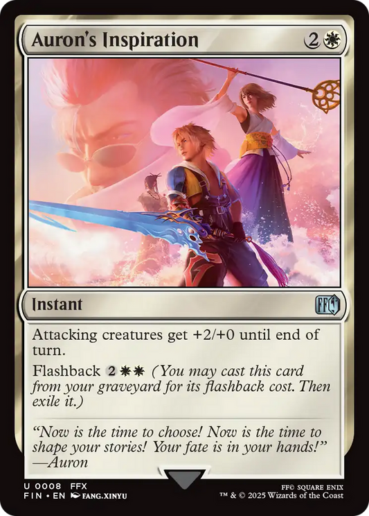 Auron's Inspiration (FIN-008) - [FINAL FANTASY]