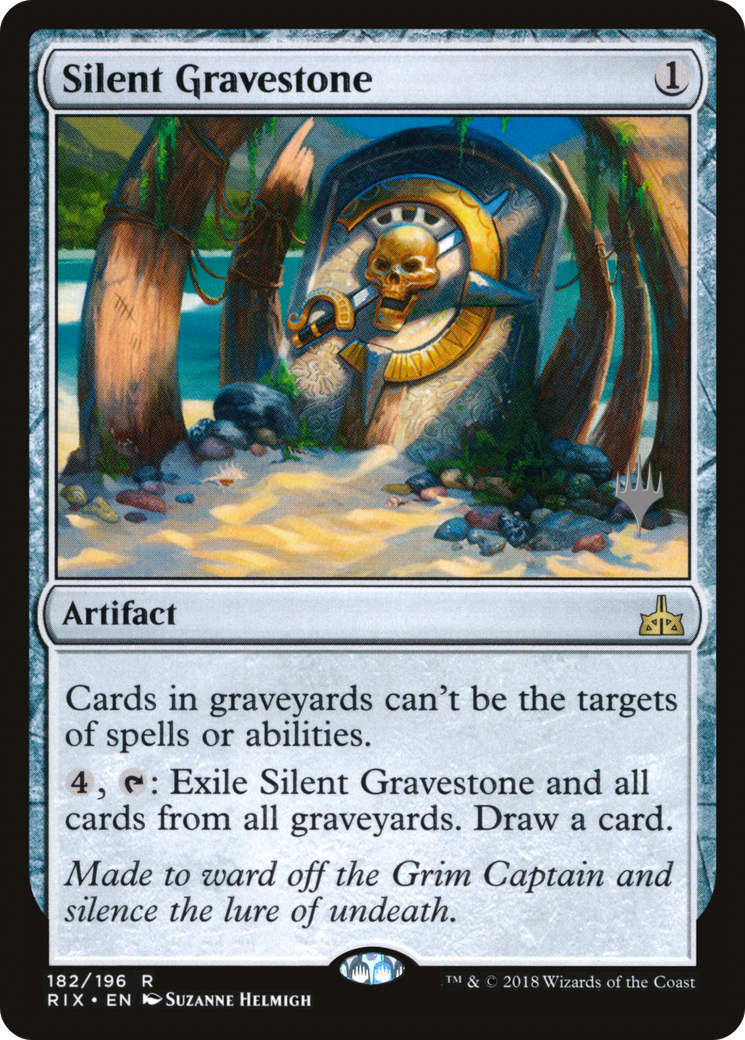 Silent Gravestone (PPM20-182) - [Rivals of Ixalan Promos]