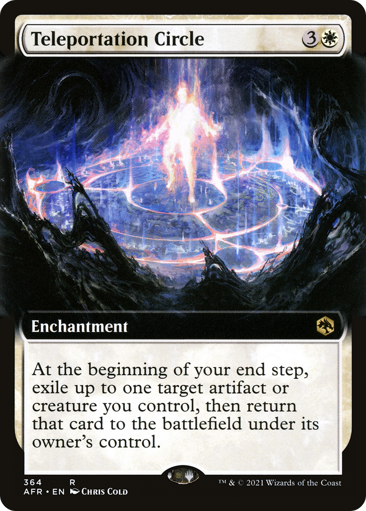 Teleportation Circle (AFR-364) - [Adventures in the Forgotten Realms]: (Extended Art)