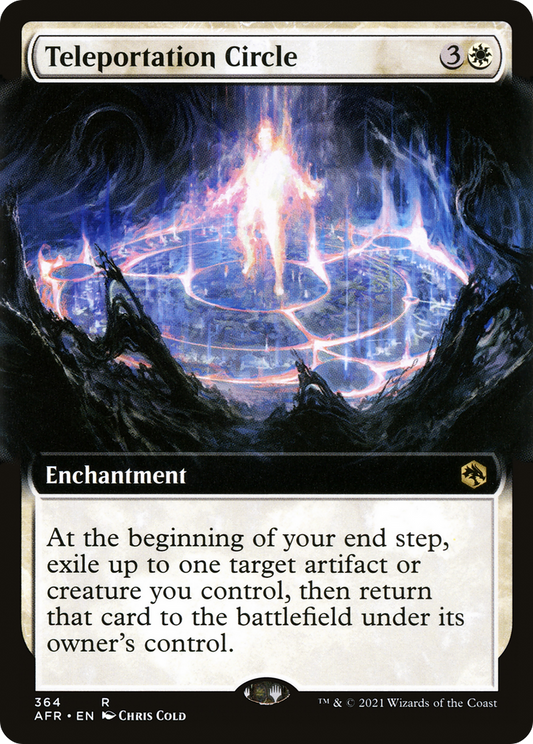 Teleportation Circle (AFR-364) - [Adventures in the Forgotten Realms]: (Extended Art)