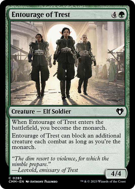 Entourage of Trest (CMM-285) - [Commander Masters]