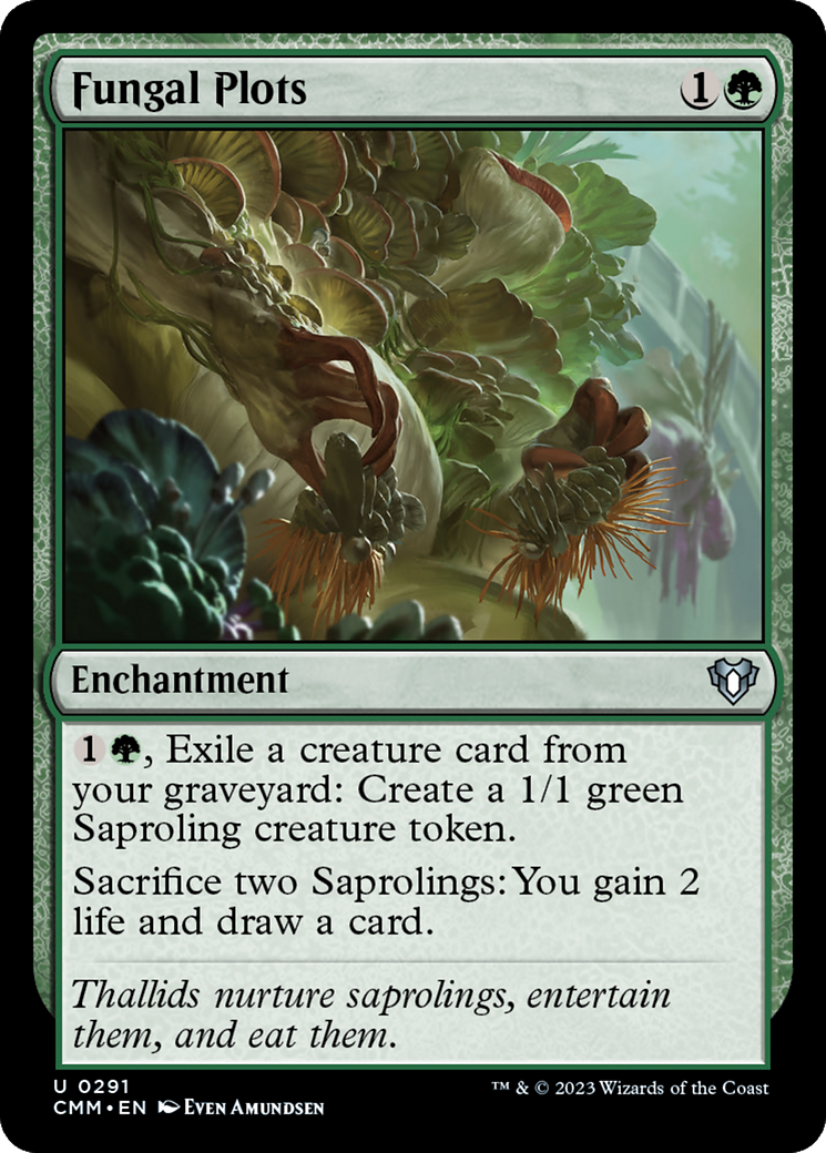Fungal Plots (CMM-291) - [Commander Masters]