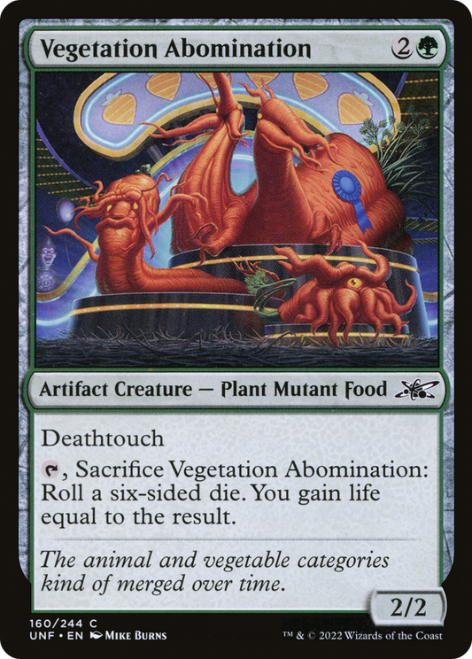 Vegetation Abomination (UNF-160) - [Unfinity] Foil