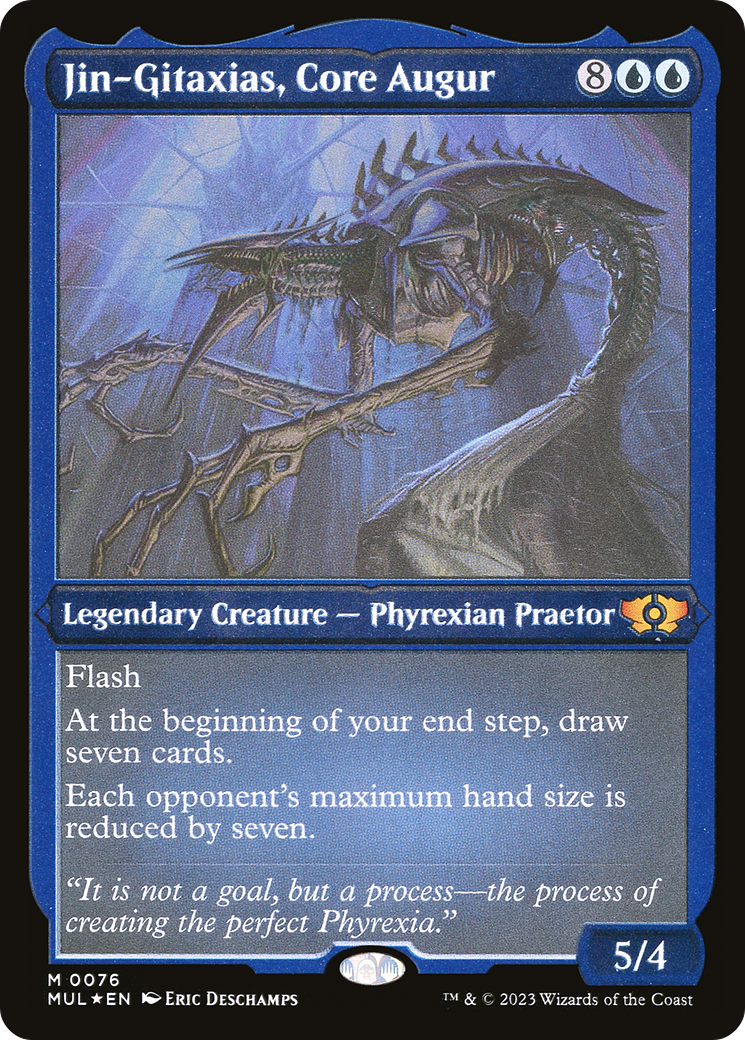 Jin-Gitaxias, Core Augur (MUL-076) - [Multiverse Legends] Foil