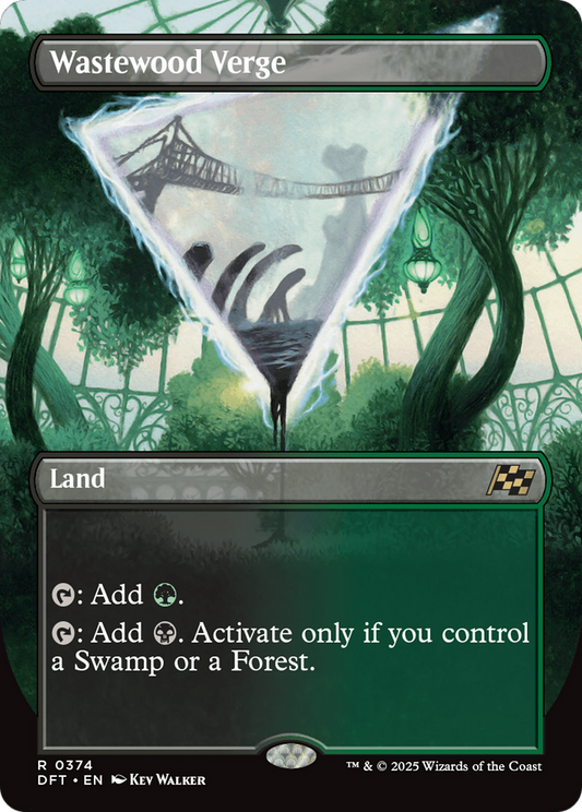 Wastewood Verge (Borderless) (DFT-374) - [Aetherdrift]