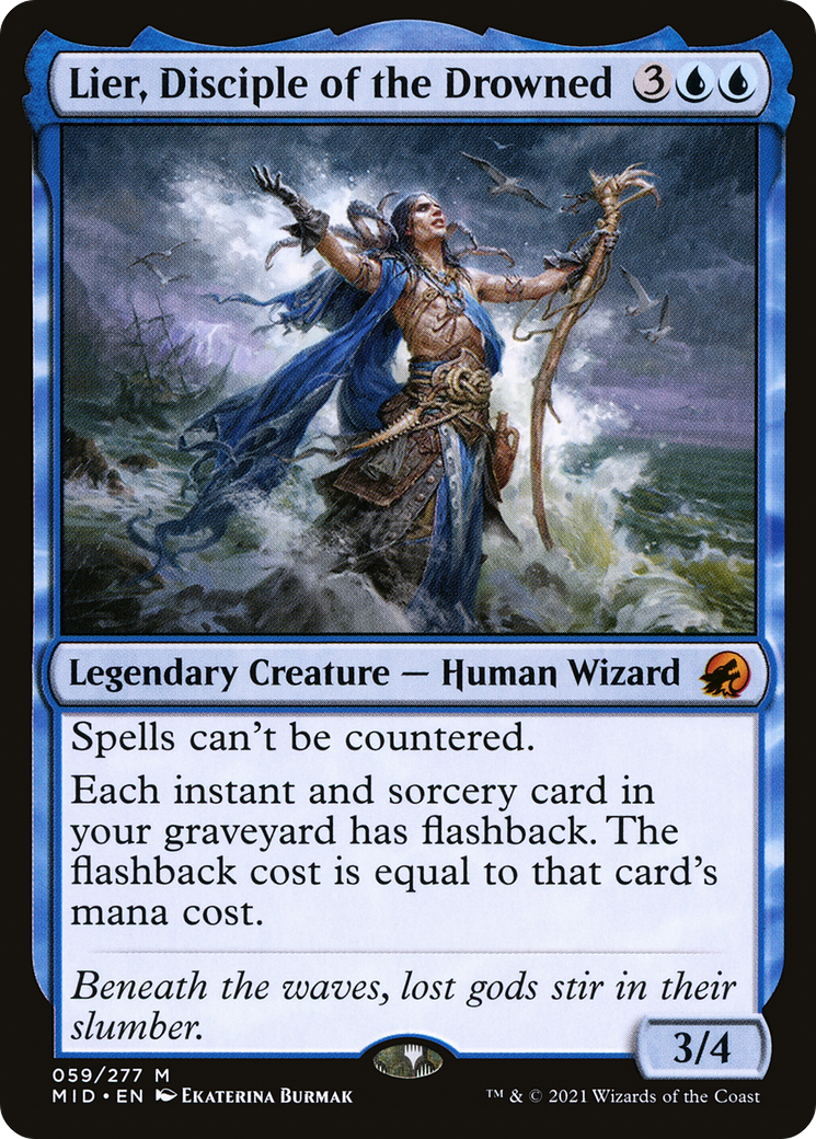 Lier, Disciple of the Drowned (MID-059) - [Innistrad: Midnight Hunt]
