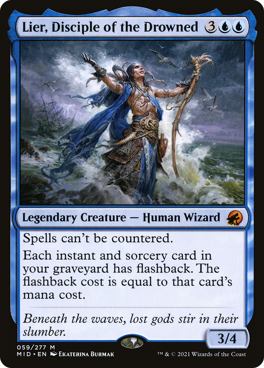 Lier, Disciple of the Drowned (MID-059) - [Innistrad: Midnight Hunt]