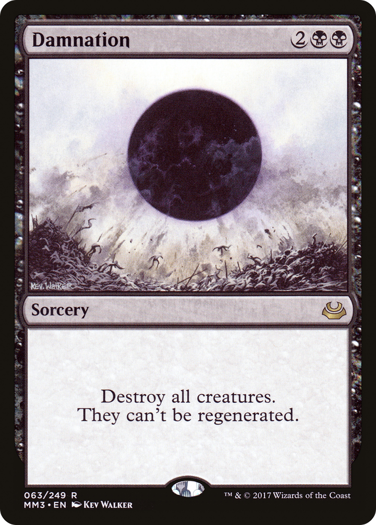 Damnation (MM3-063) - [Modern Masters 2017]