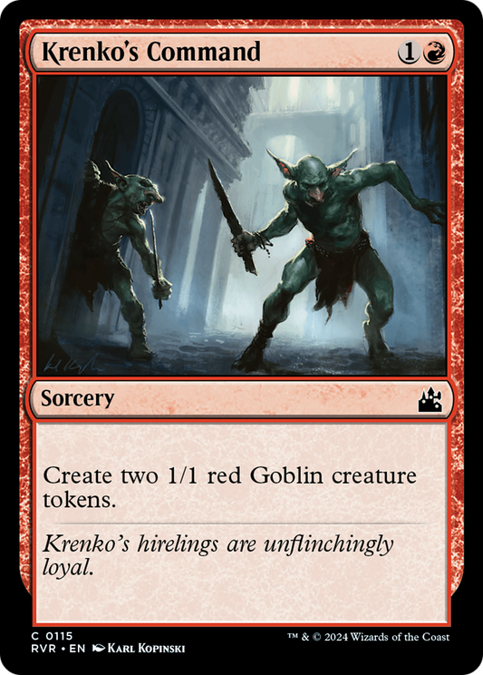 Krenko's Command (RVR-115) - [Ravnica Remastered]