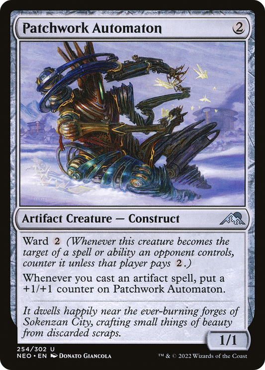 Patchwork Automaton (NEO-254) - [Kamigawa: Neon Dynasty]