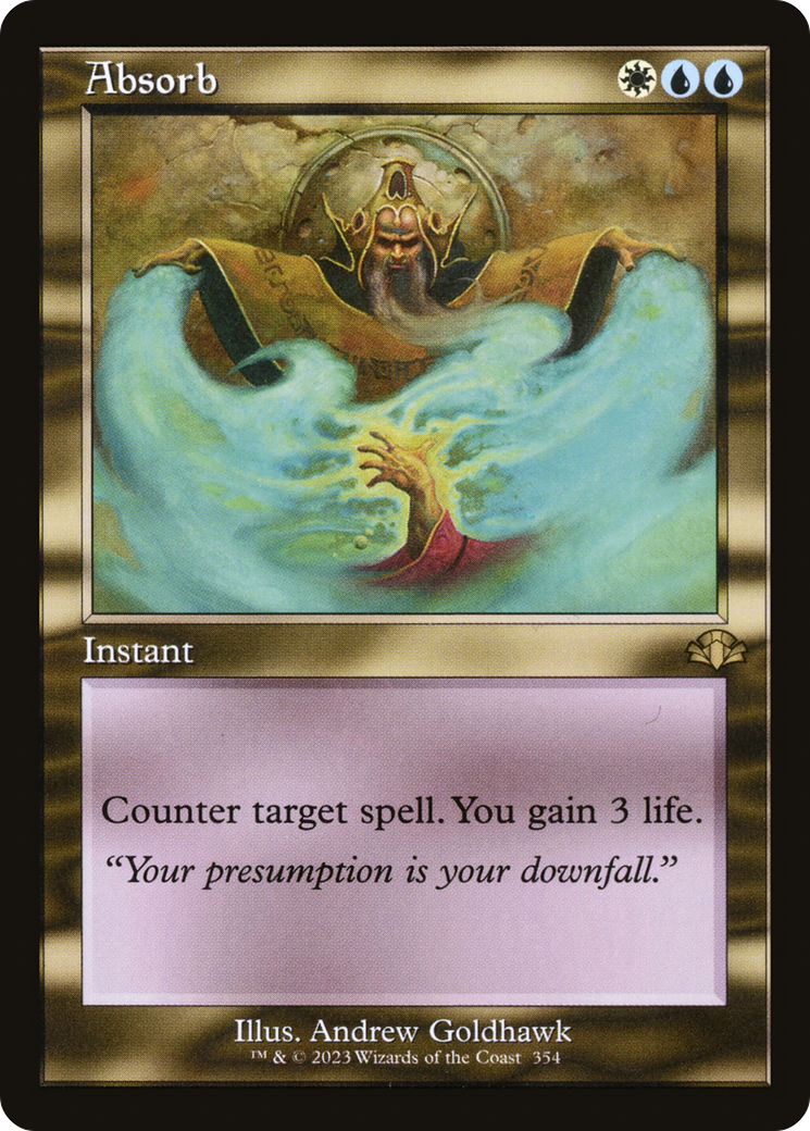 Absorb (DMR-354) - [Dominaria Remastered]