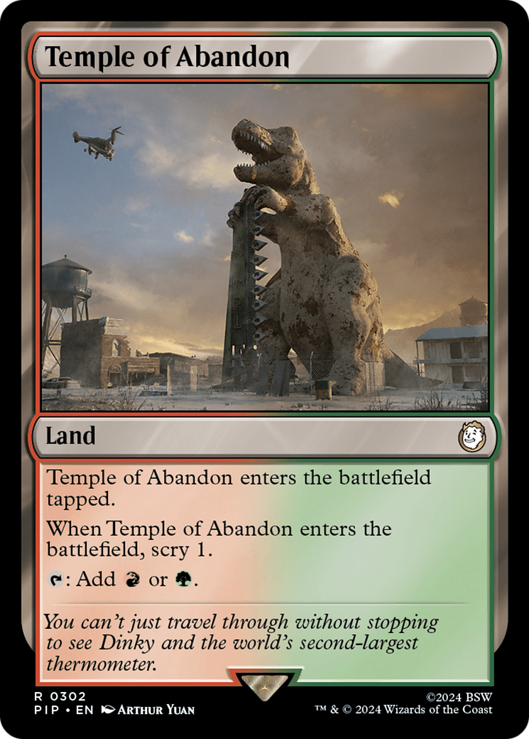 Temple of Abandon (PIP-302) - [Fallout]