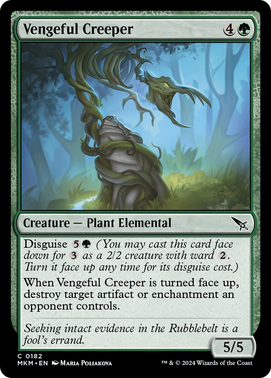 Vengeful Creeper (MKM-182) - [Murders at Karlov Manor] Foil
